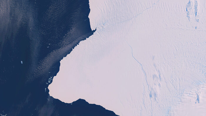 Antarctica’s Brunt Ice Shelf 